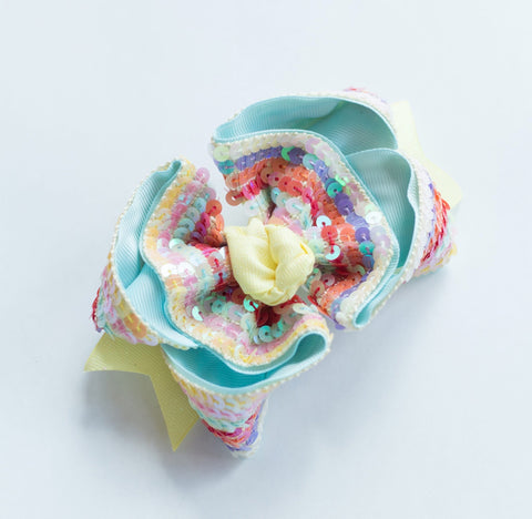 4” S Mineral Ice w Rainbow FC Sequins